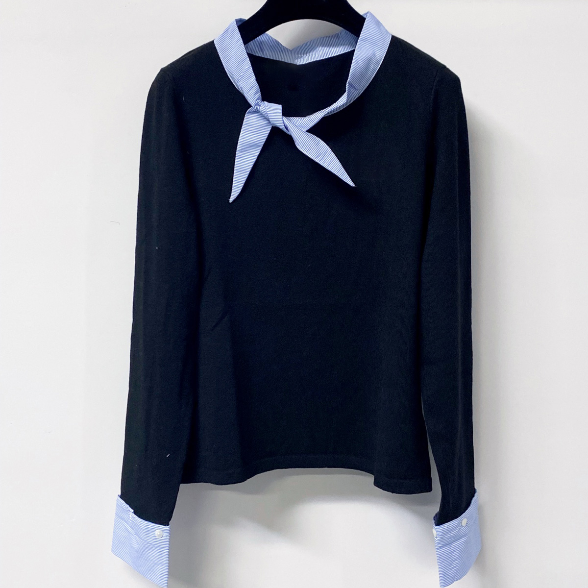 Women Fashion Necktie - High Quality Women Tie Neck Knit