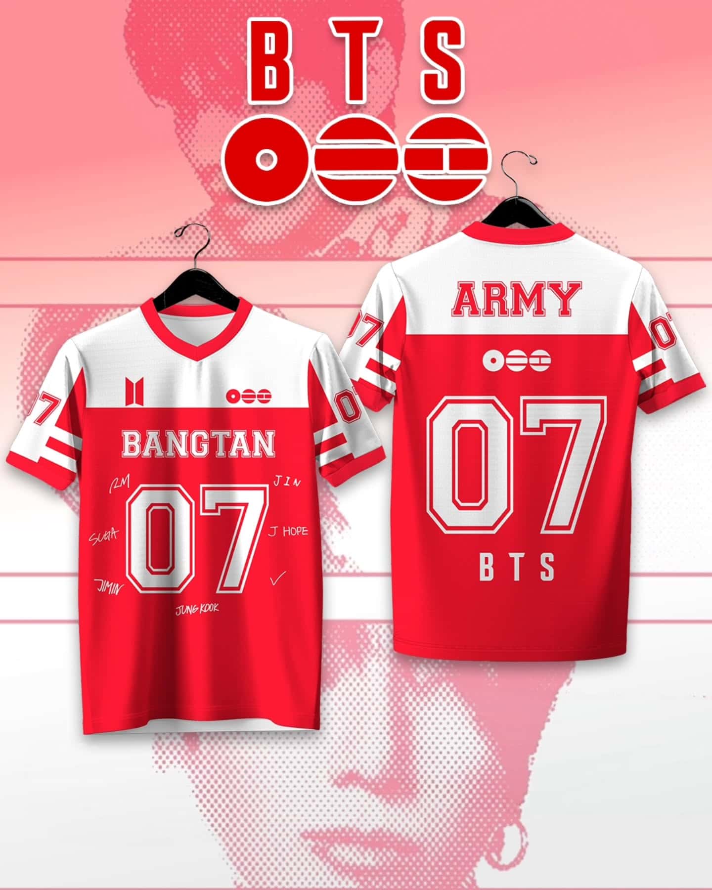 Women'S Fashion Rugby Top - BTS ARMY New Rugby Jersey KPOP