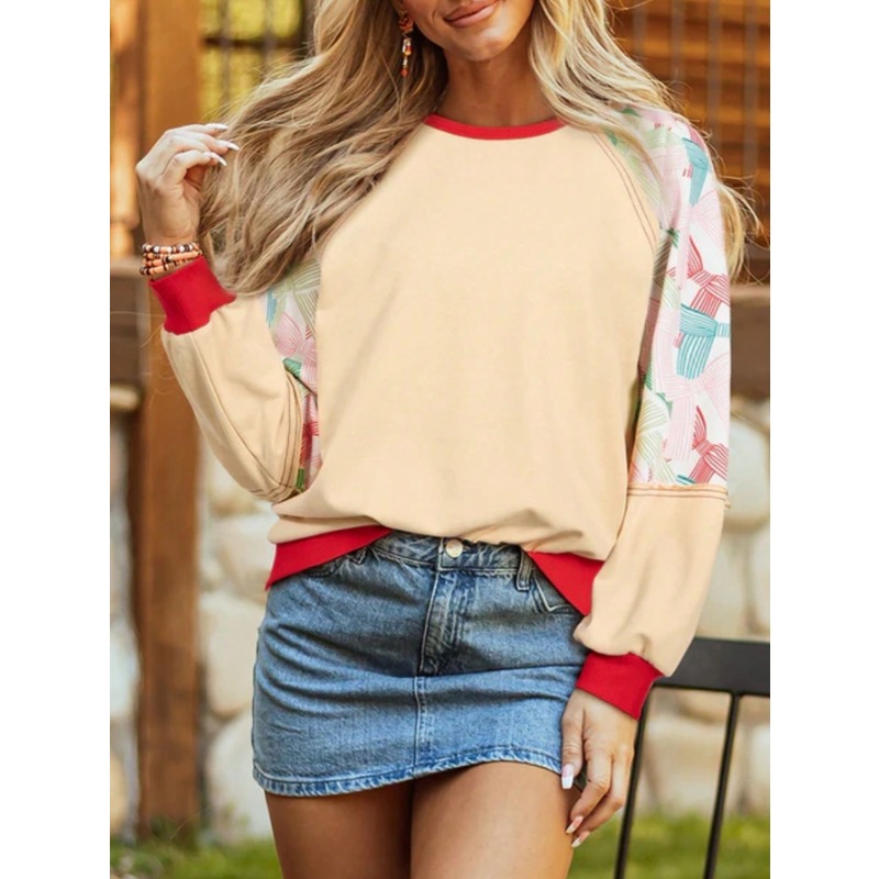 Women'S Fashion Sweatshirts - Plus Size 1XL-5XL Women's Fashionable Round