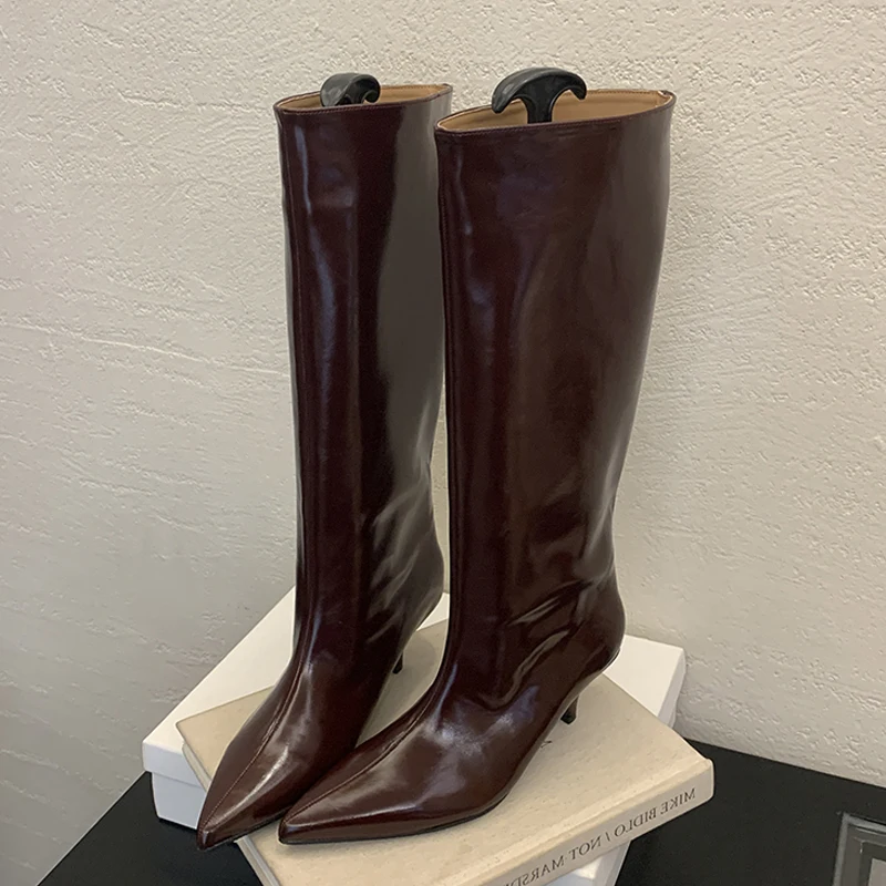 Women'S Fashion Knee High Boots - Aneikeh Winter Fashion Steet Style Women