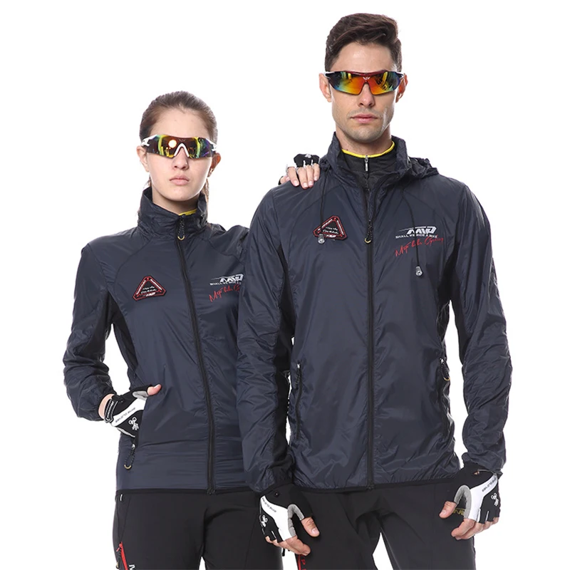 Women'S Fashion Rain Jacket - Reflective Waterproof Cycling Jacket Men Women