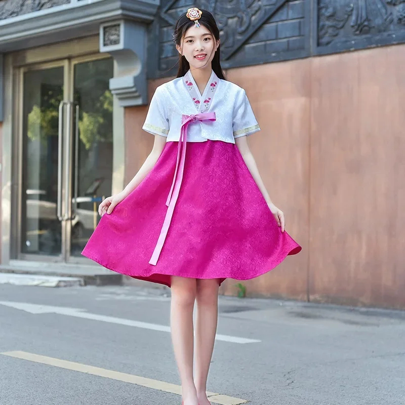 Women'S Fashion Sweatshirts - 2026 2024 Women Hanbok Dress Traditional