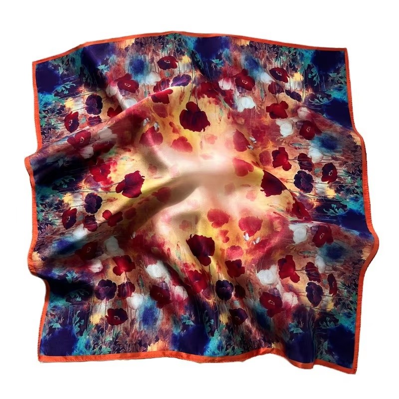 Women Fashion Necktie - Luxury Brand 100% Real Silk Scarf