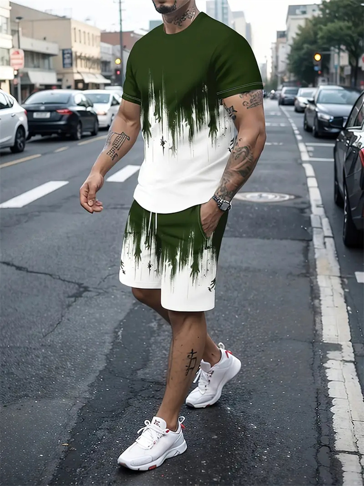 Men Women Gradient Texture T-s - огляд і ціна Trend Women Fashion