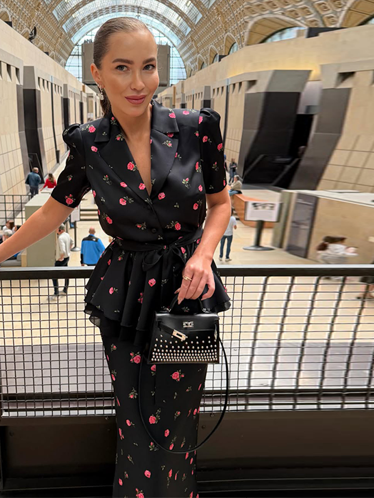 Floral Blazer Coat Skirt Sets  - огляд і ціна Women'S Fashion Trends Spring 2026