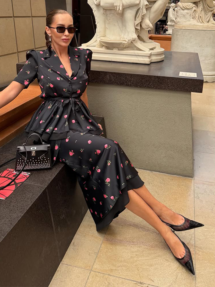 Floral Blazer Coat Skirt Sets  - огляд і ціна Women'S Fashion Trends Spring 2026