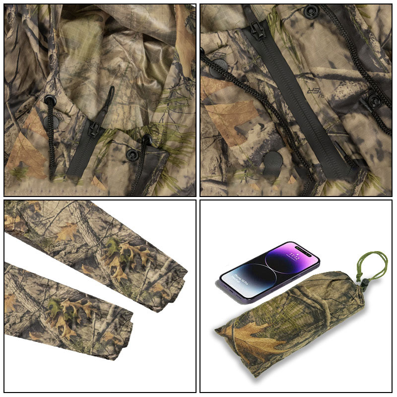 Camouflage Long Raincoat for M - огляд і ціна Women'S Fashion Rain Jacket
