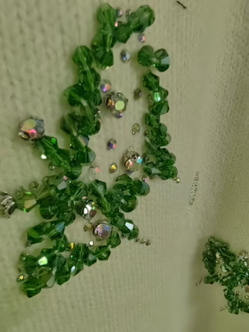 Real Photo Crystal Embroidery  - огляд і ціна Women'S Real Y2K Fashion