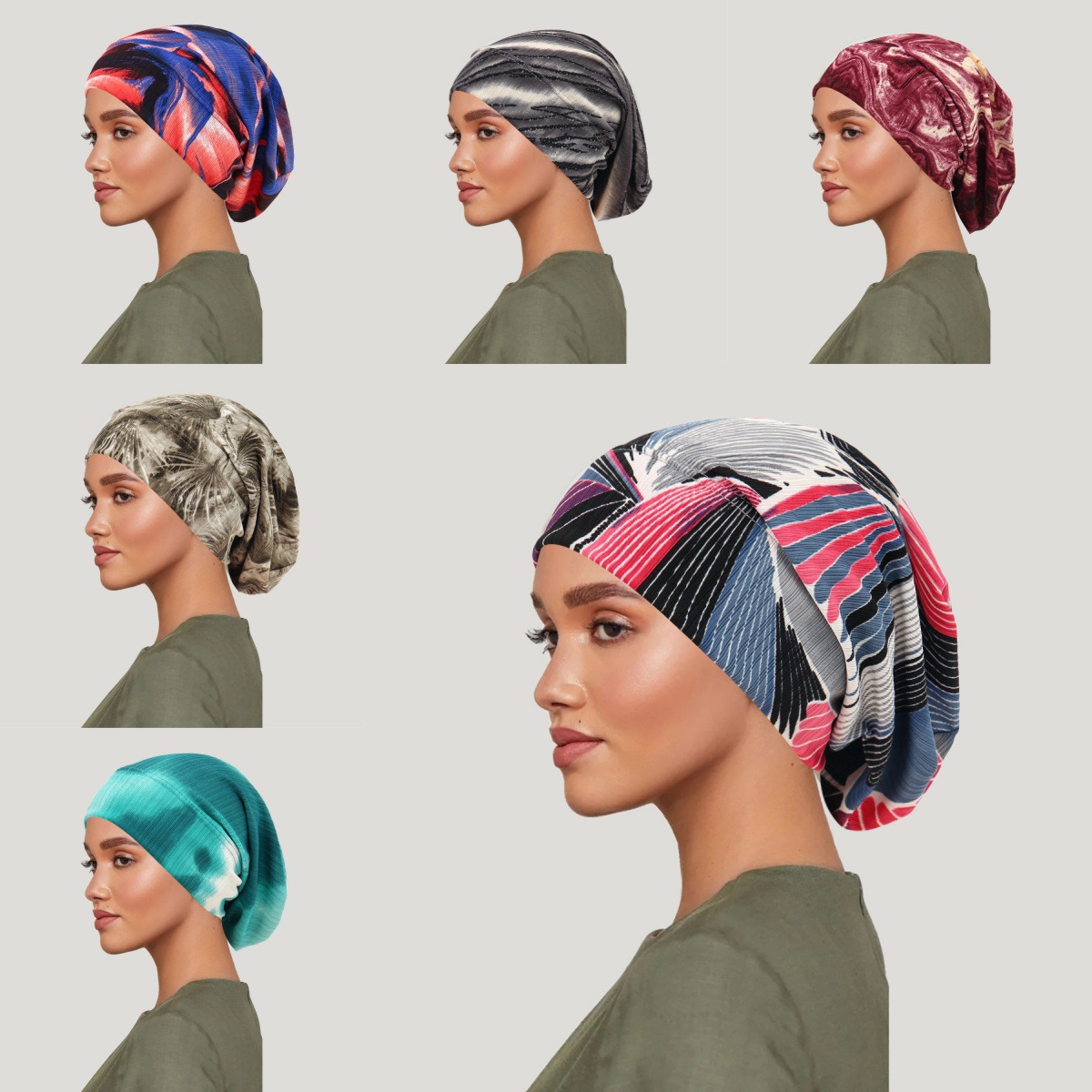2026 New Tie-dye Hair Cover Ca - огляд і ціна Women'S Fashion Hats