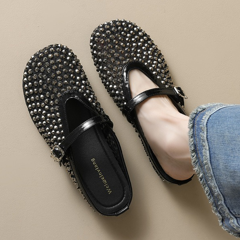 Mesh Rhinestone Brand Slippers - огляд і ціна Women'S Fashion Sandals