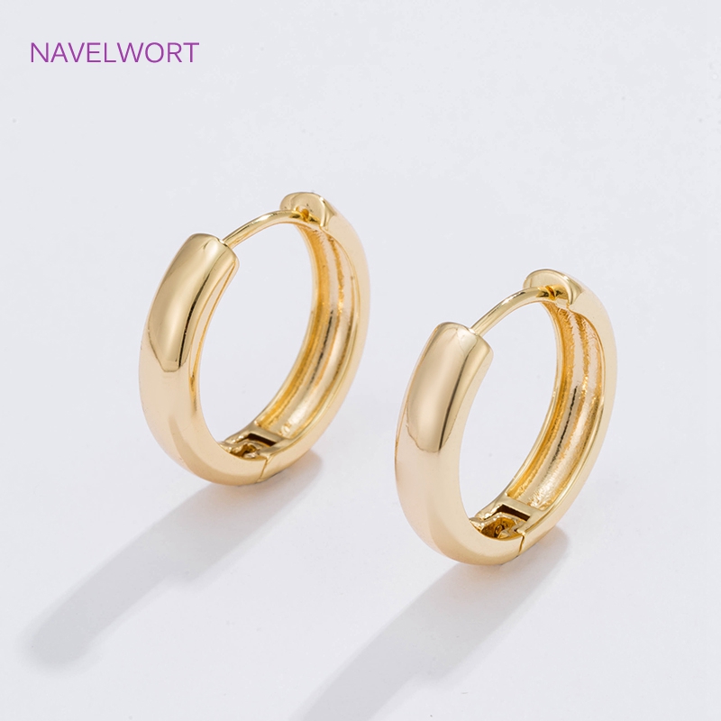 6 Sizes Gold Plated Circle Hoo - огляд і ціна Women Fashion Hub