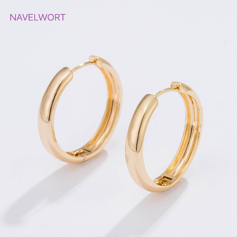 6 Sizes Gold Plated Circle Hoo - огляд і ціна Women Fashion Hub