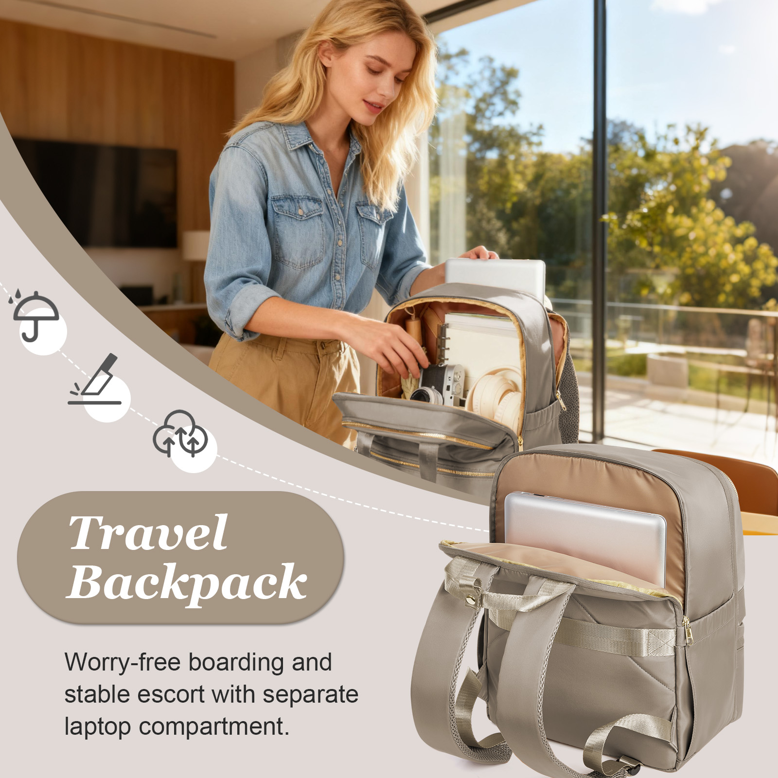 Ryanair 40x30x20 Travel Backpa - огляд і ціна Trend Women Fashion