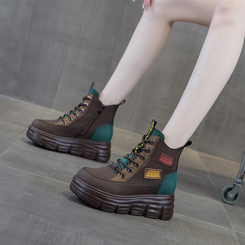 Women Platform Boots Winter Fa - огляд і ціна Women'S Fashion Petite