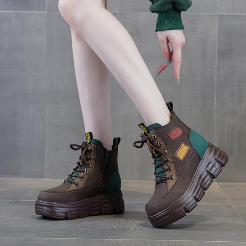Women Platform Boots Winter Fa - огляд і ціна Women'S Fashion Petite