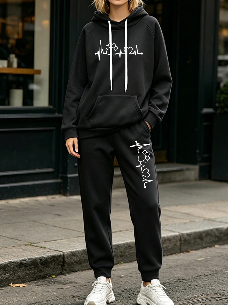 Fashion Women's 2 Pcs Sets Aut - огляд і ціна Women'S Fashion Sweatshirts