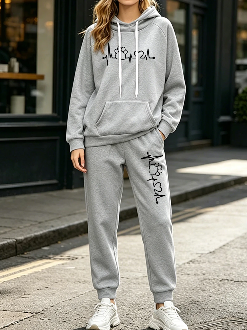 Fashion Women's 2 Pcs Sets Aut - огляд і ціна Women'S Fashion Sweatshirts