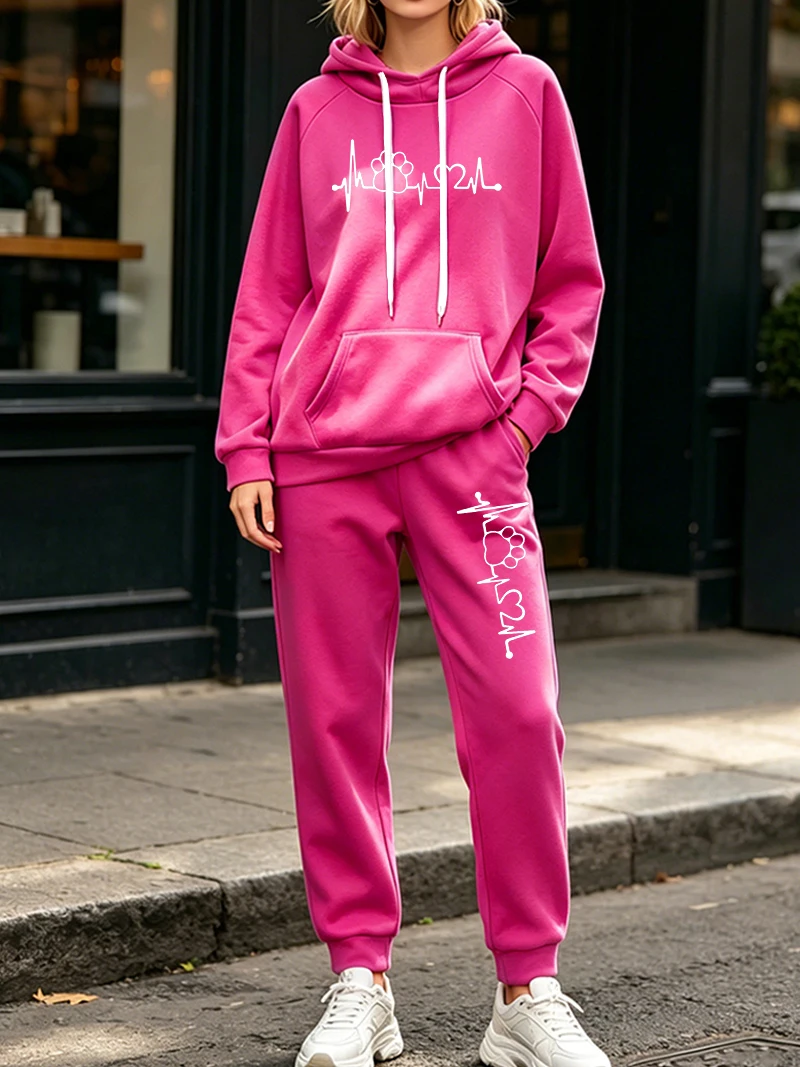 Fashion Women's 2 Pcs Sets Aut - огляд і ціна Women'S Fashion Sweatshirts