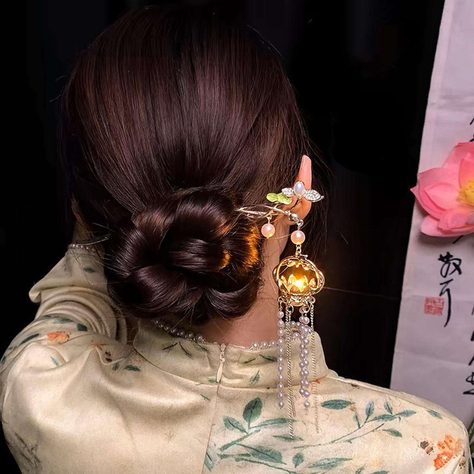 Luminous Flower Hairpin For Wo - огляд і ціна Women Fashion Hub