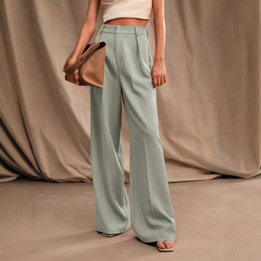 Casual Drapey Loose Wide Leg P - огляд і ціна Women'S Fashion Business Casual