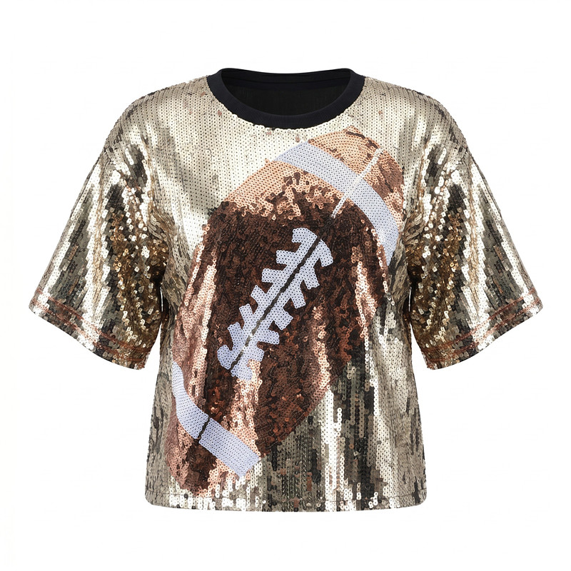 Summer New Fashion Rugby Print - огляд і ціна Women'S Fashion Rugby Top