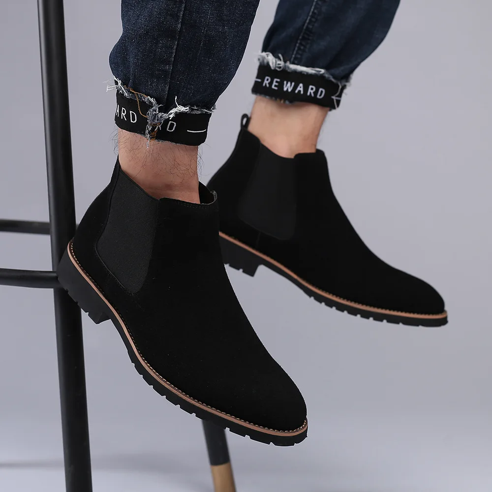 Men Ankle Boots British Style  - огляд і ціна Women'S Fashion Business Casual