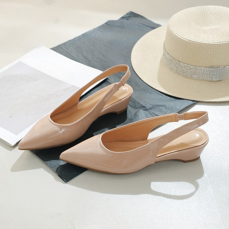 Fashion pointed-toe back sanda - огляд і ціна Women'S Fashion Business Casual