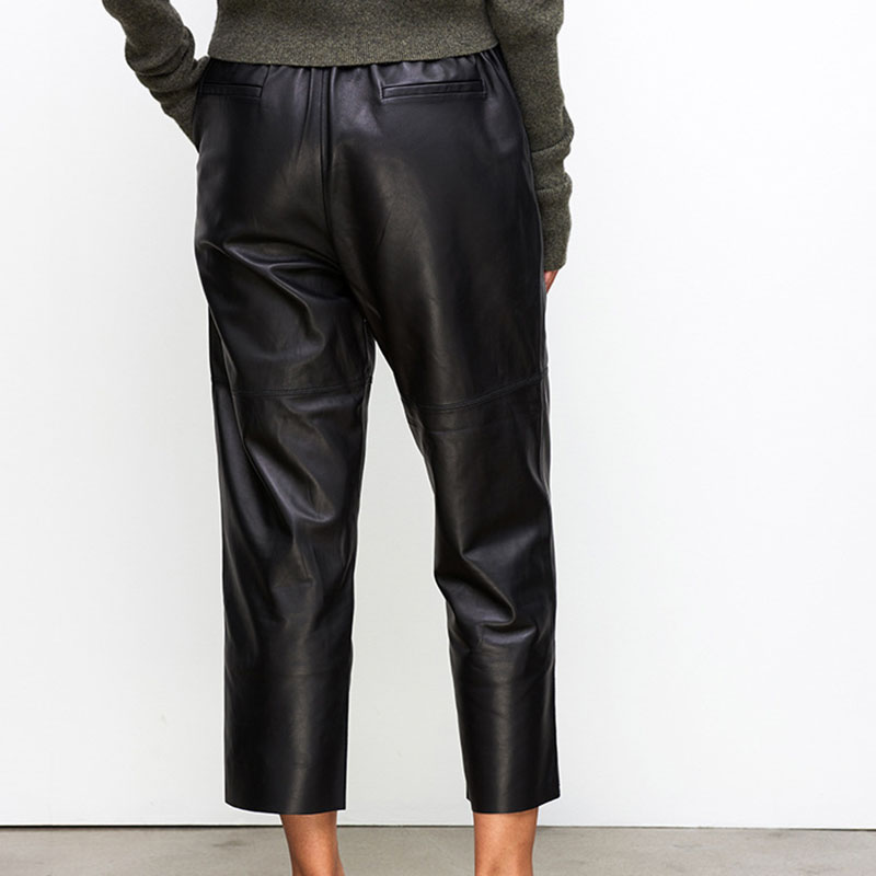 Genuine Leather Harem Pants Wo - огляд і ціна Women'S Real Y2K Fashion