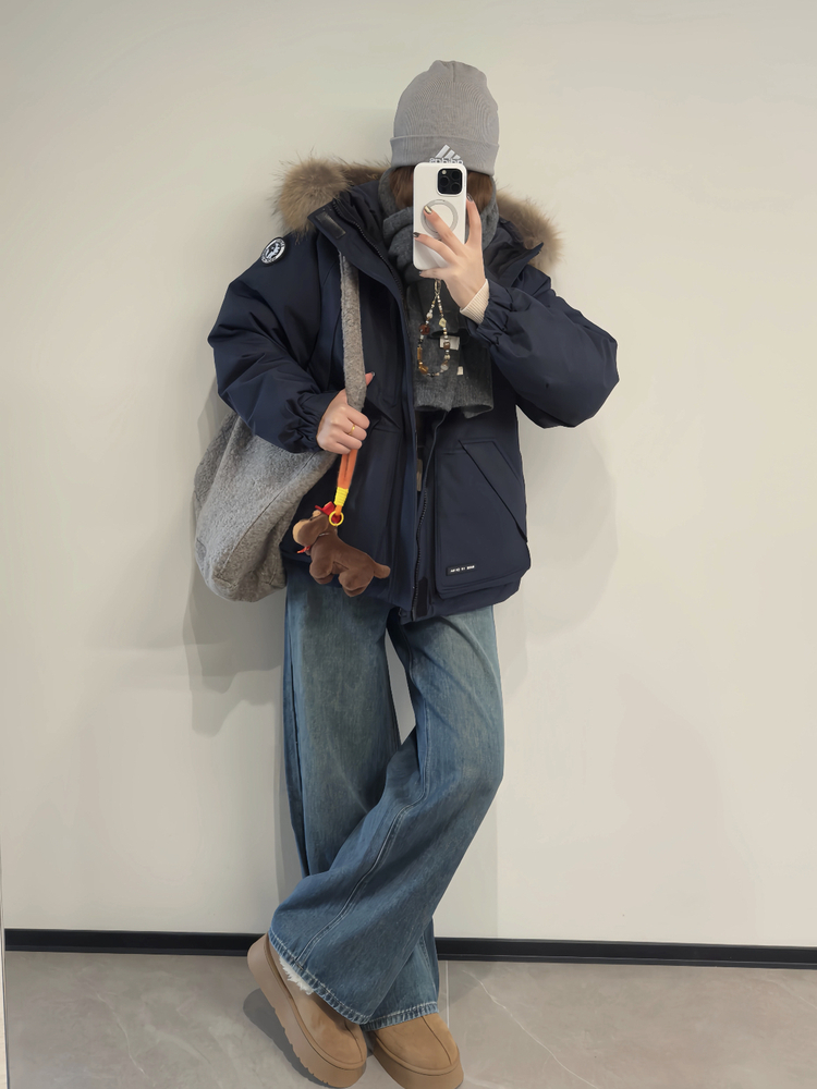 Parkas Real Fur Womens Autumn  - огляд і ціна Women'S Real Y2K Fashion
