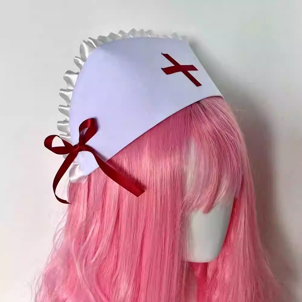Cosplay nurse cap hat Accessor - огляд і ціна Women'S Fashion Hats