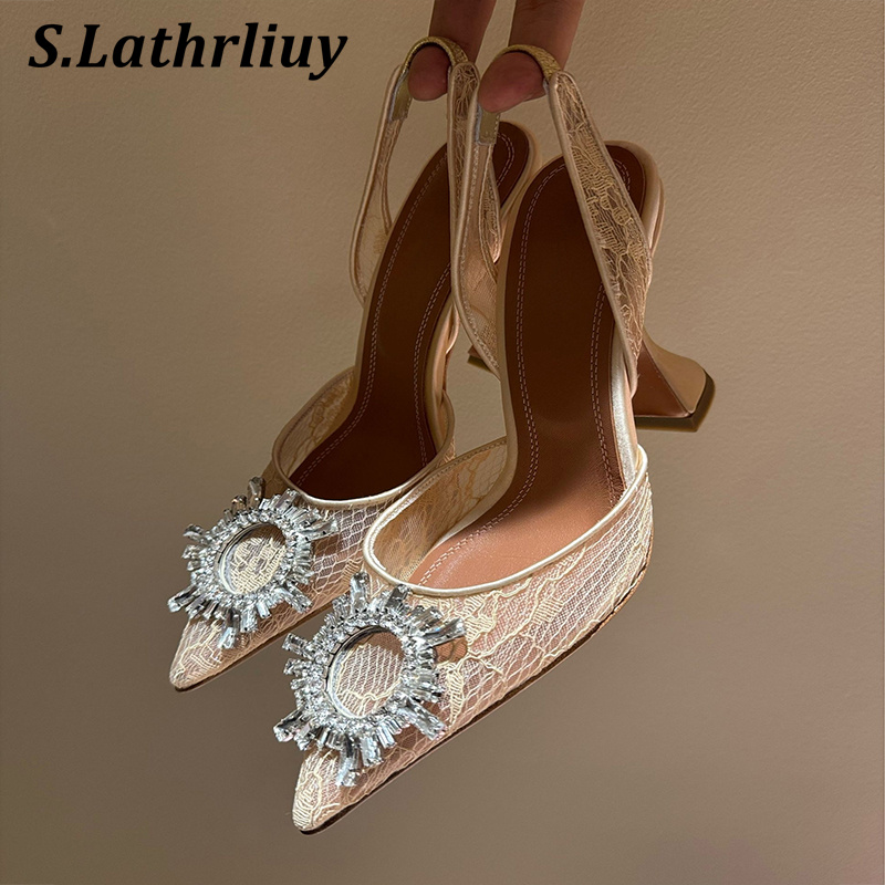 Sandals Rhinestone Flower Poin - огляд і ціна Women Fashion Ideas